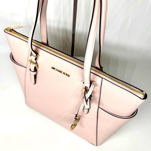 Michael Kors Charlotte Large Top-Zip Tote Bag & Matching Trifold Wallet - Picture 5 of 12